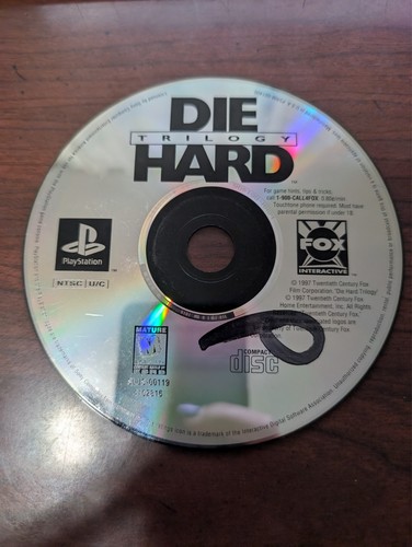 Die hard trilogy playstation - die,