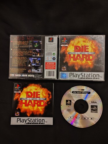 Die hard trilogy platinum - trilogy, ps1